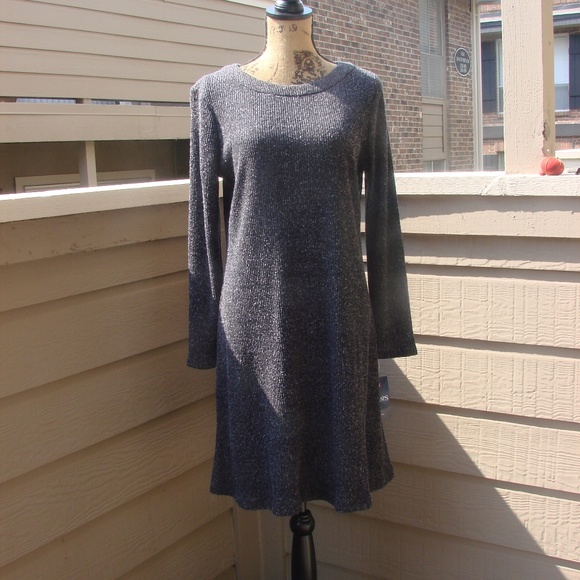 chaps sweater dress